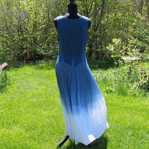 A bit boho ombre dyed Summer dress - Picture 2 of 3